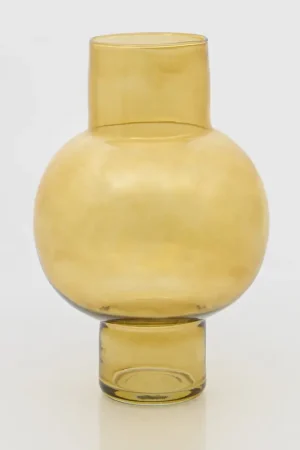 Commander Vite Vase 'Sphera' marron